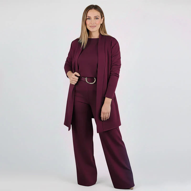 Lunara™ – Elegant 3-piece set with a flowing cut