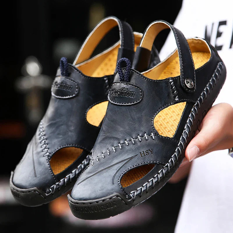 Henly| Sandales Orthopédiques en Cuir
