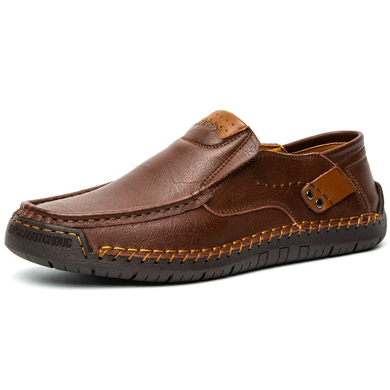 Barton™ • Chaussures en cuir faites à la main, alliant confort et caractère