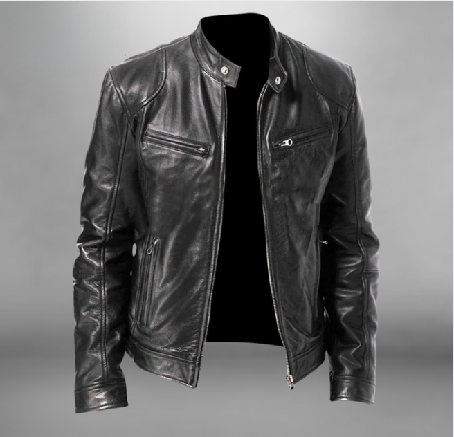 Trenton Leather Jacket – Timeless Style, Everyday Confidence