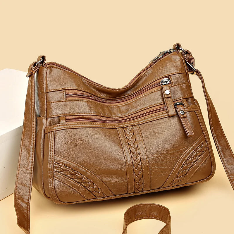 Force | The tyni leather crossbody bag