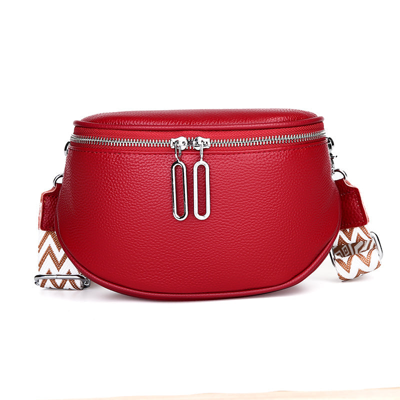 Force | Rosy Leather Crossbody Bag