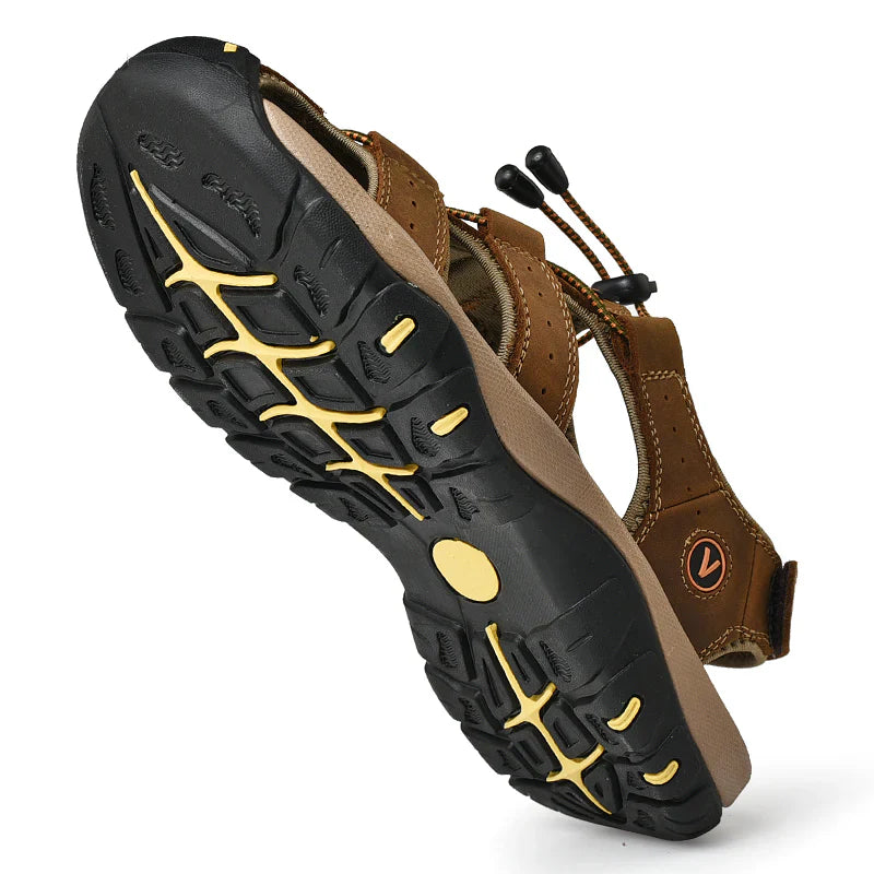 ErgoStride™ – All-terrain comfort sandals for men