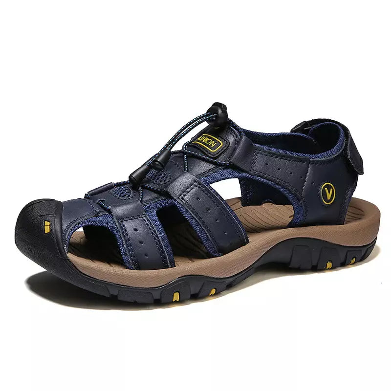 ErgoStride™ – All-terrain comfort sandals for men