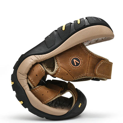 ErgoStride™ – All-terrain comfort sandals for men