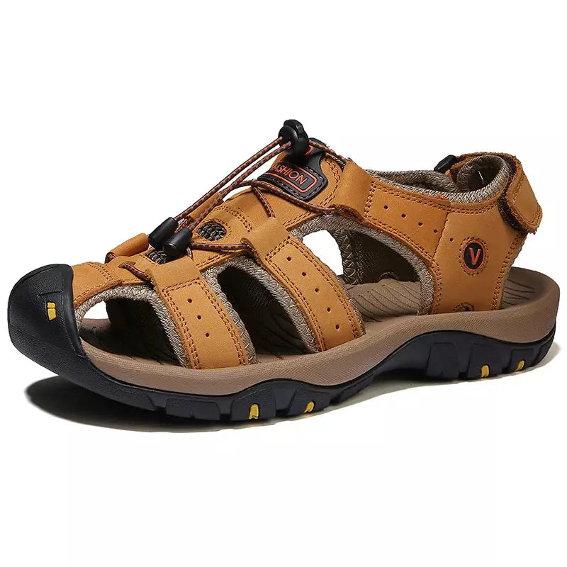 ErgoStride™ – All-terrain comfort sandals for men