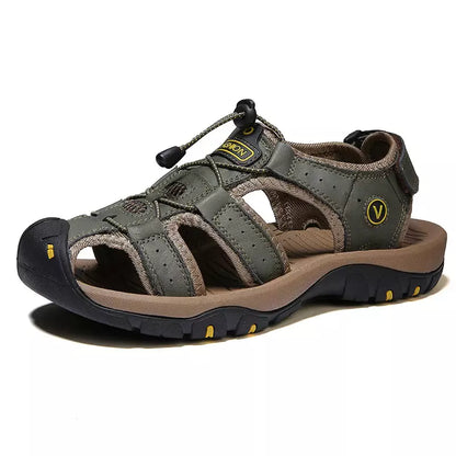 ErgoStride™ – All-terrain comfort sandals for men