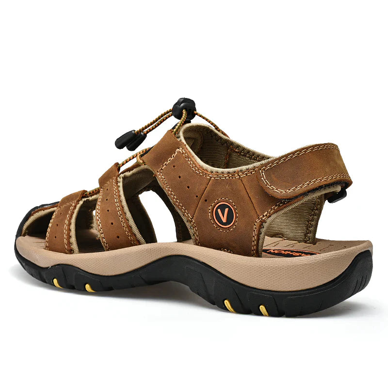 ErgoStride™ – All-terrain comfort sandals for men