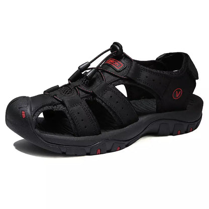 ErgoStride™ – All-terrain comfort sandals for men