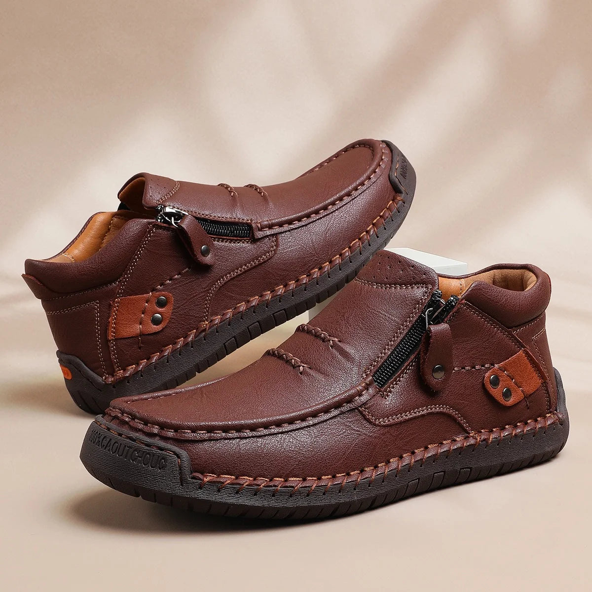 Barton™ • Handmade leather shoes, combining comfort and character
