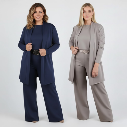 Lunara™ – Elegant 3-piece set with a flowing cut