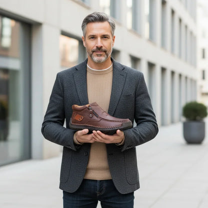 Barton™ • Handmade leather shoes, combining comfort and character