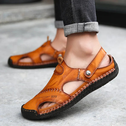 Henly| Sandales Orthopédiques en Cuir