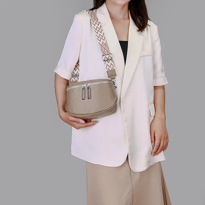 Force | Rosy Leather Crossbody Bag