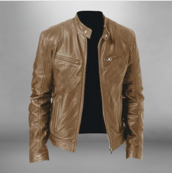 Trenton Leather Jacket – Timeless Style, Everyday Confidence