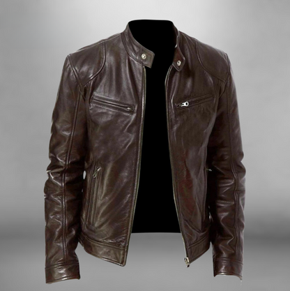 Trenton Leather Jacket – Timeless Style, Everyday Confidence