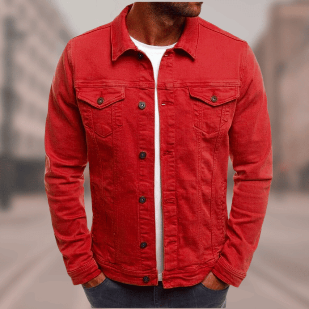 Force | Kane Elegant and Comfortable Denim Jacket