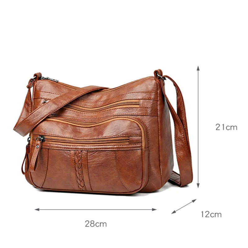 Force | The tyni leather crossbody bag