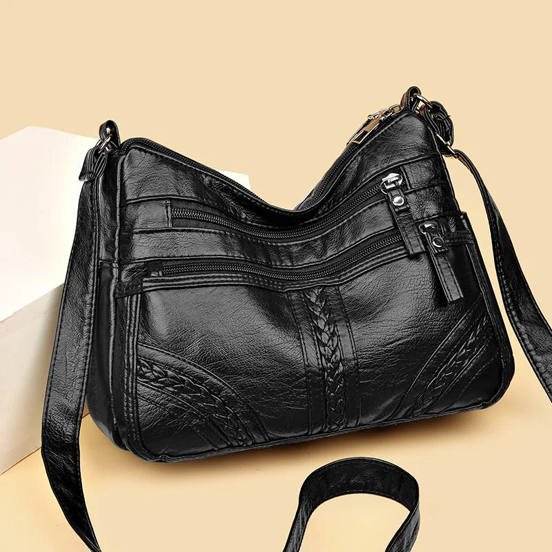 Force | The tyni leather crossbody bag