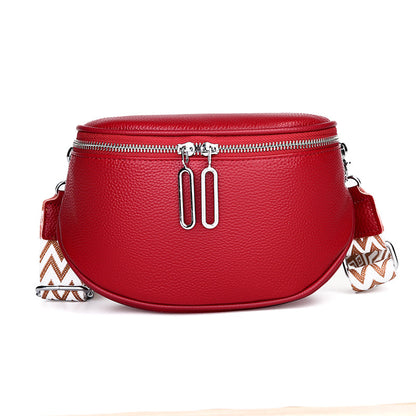 Force | Rosy Leather Crossbody Bag