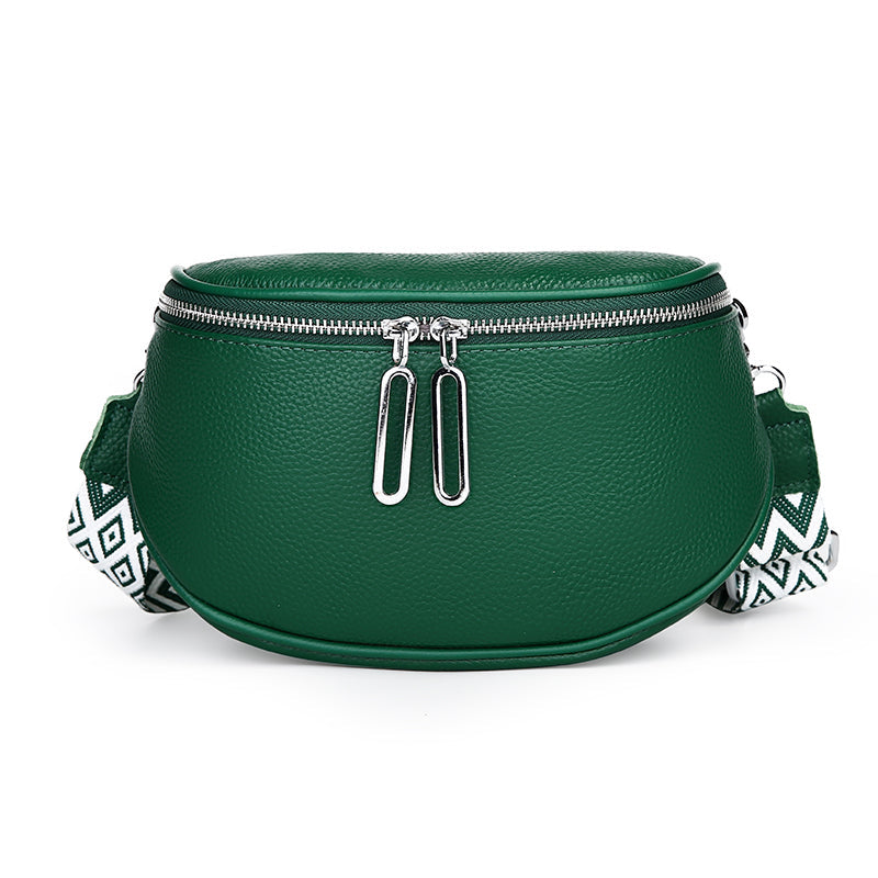 Force | Rosy Leather Crossbody Bag